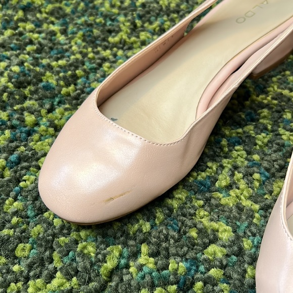 ALDO Ballerina Pink Slingback Ballet Flats - Picture 4 of 5